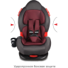 Автокресло детское SIGER КОКОН 0-7 лет группа 0+/1/2 рубиново-серый