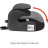 Удерживающее устройство для детей SIGER Бустер FIX серый, гр. III, 22-36 кг, 6-12 лет