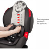 Удерживающее устройство для детей SIGER Кокон ISOFIX, гр. I/II, 9-25 кг, 1-7 лет, серо-бежевый, лев