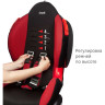 Удерживающее устройство для детей SIGER Кокон ISOFIX красный, гр. I/II, 9-25 кг, 1-7 лет