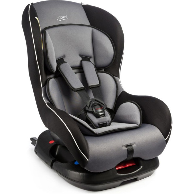 Удерживающее устройство для детей SIGER Наутилус ISOFIX серый, гр. 0+/I, 0-18 кг, 0-4 лет
