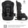 Удерживающее устройство для детей SIGER НЕКСТ ISOFIX черный гр. I/II/III