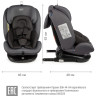 Удерживающее устройство для детей SIGER Престиж ISOFIX, гр.0+/ I/II/III, маренго