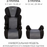 Удерживающее устройство для детей SIGER Смарт серый, гр. II/III, 15-36 кг, 3-12 лет