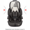 Удерживающее устройство для детей SIGER Стар ISOFIX, гр. I/II/III, 9-36 кг, 1-12 лет, серо-бежевый, зебра