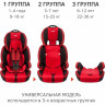 Удерживающее устройство для детей SIGER Стар ISOFIX красный, гр. I/II/III, 9-36 кг, 1-12 лет