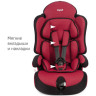 Удерживающее устройство для детей SIGER Трансформер Прайм ISOFIX красный, гр. I/II/III, 9-36 кг, 1-12 лет