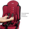 Удерживающее устройство для детей SIGER Трансформер Прайм ISOFIX красный, гр. I/II/III, 9-36 кг, 1-12 лет