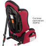 Удерживающее устройство для детей SIGER Трансформер Прайм ISOFIX красный, гр. I/II/III, 9-36 кг, 1-12 лет